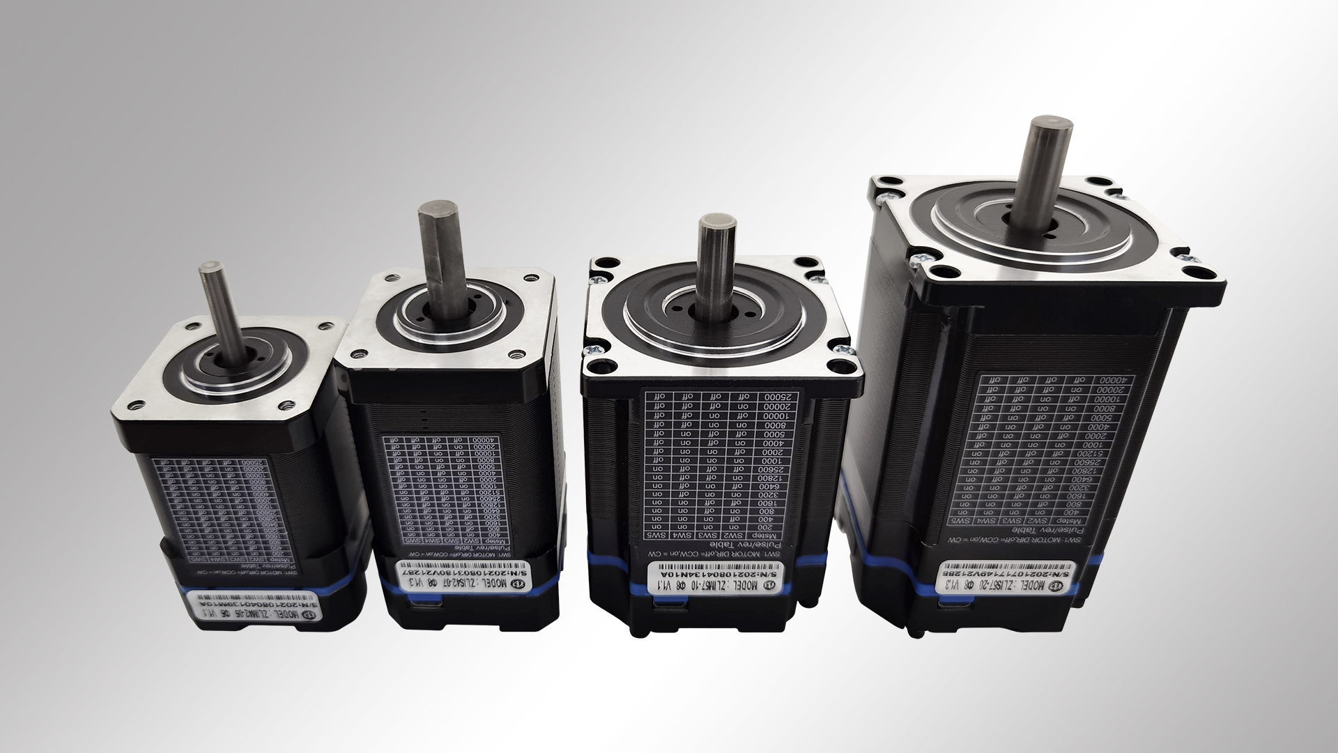 小而精的一体化步进电机