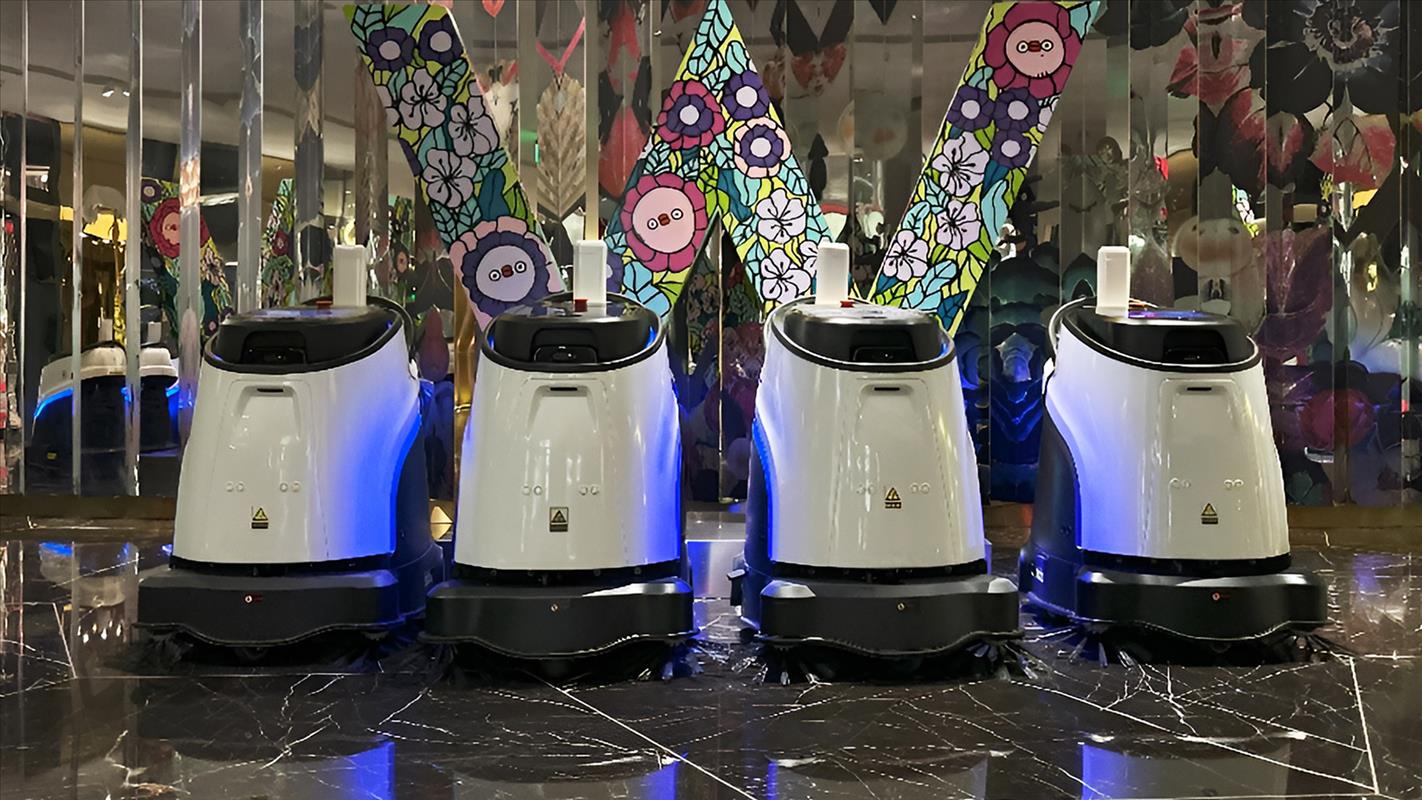 商业清扫机器人的创新：轮毂电机的崭新整合