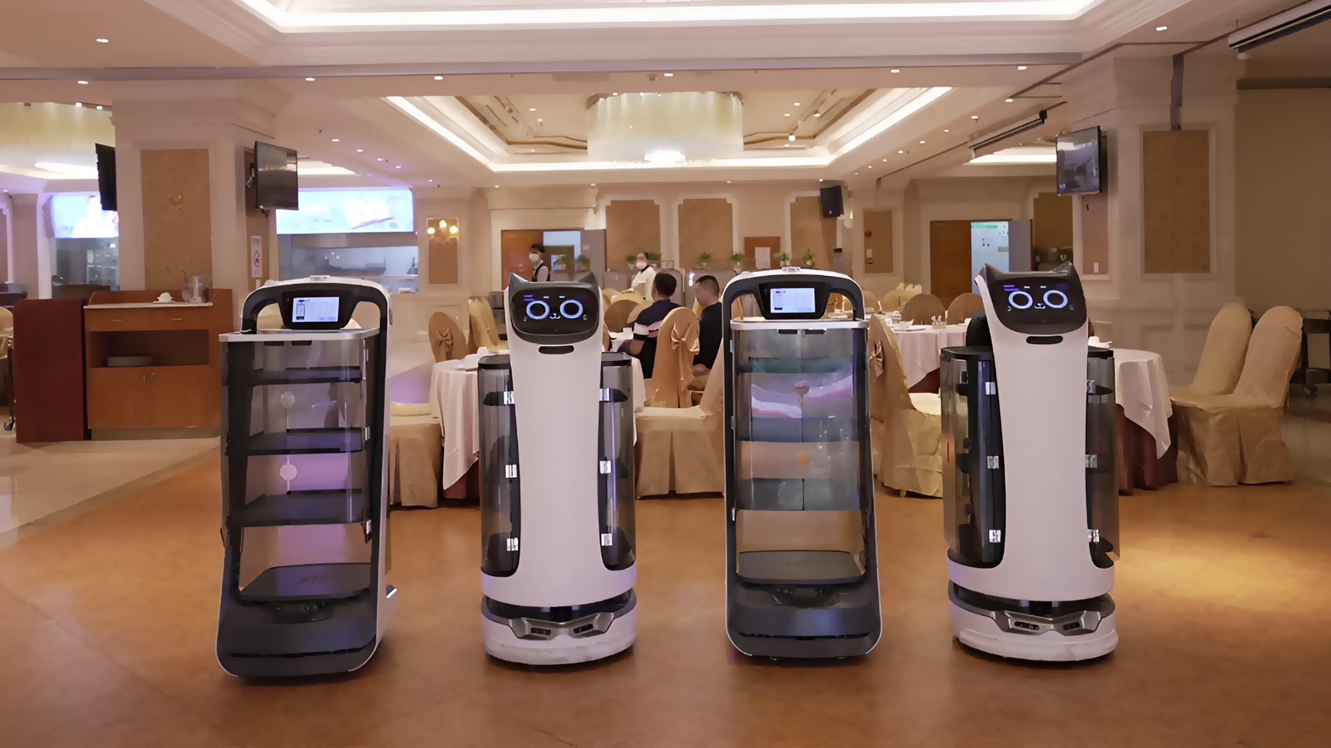 轮毂电机在送餐机器人中重要作用