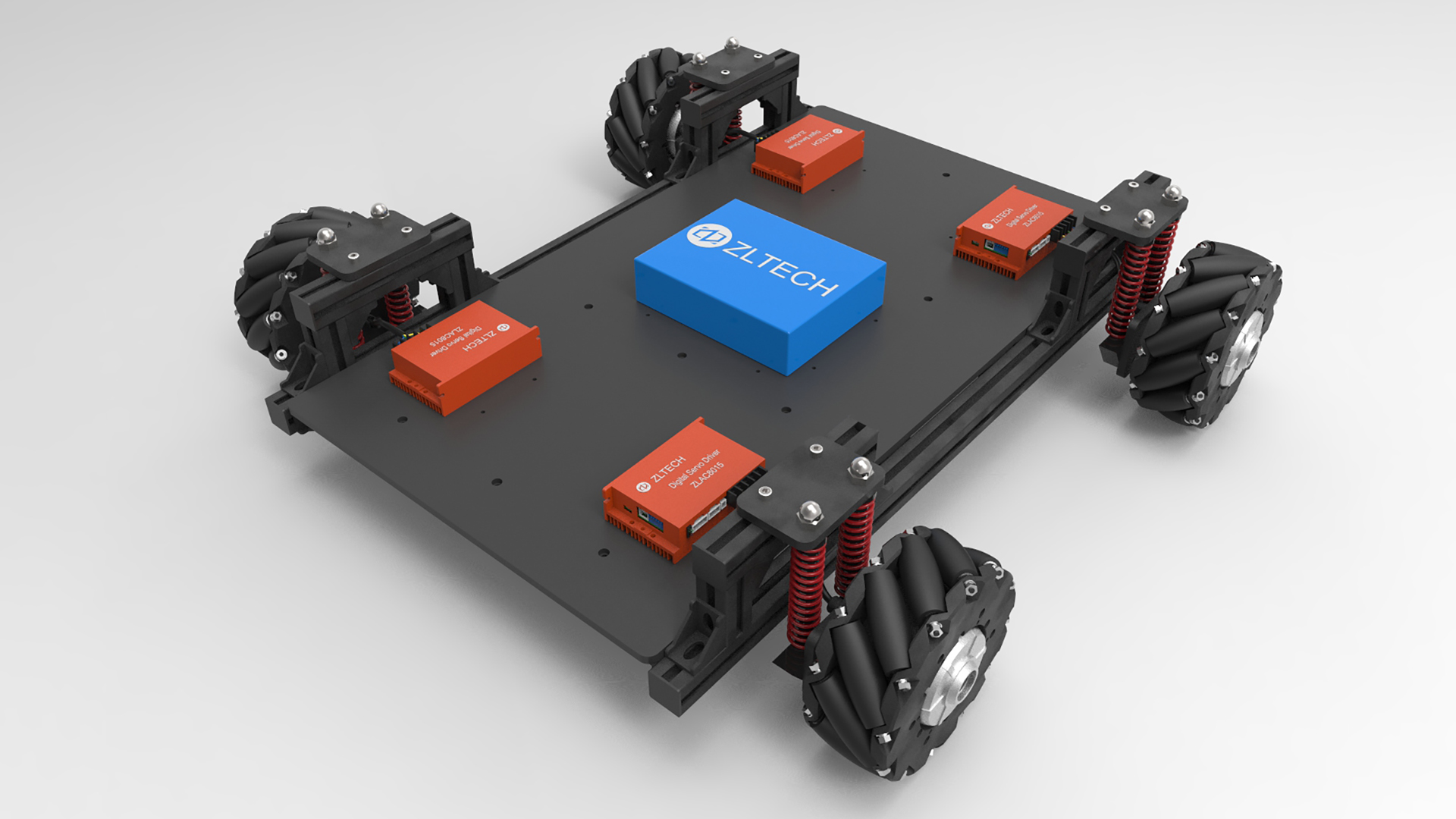 麦克纳姆轮毂电机在机器人行业的应用