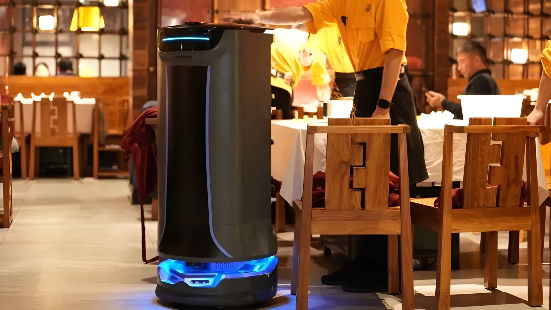 餐饮机器人战场