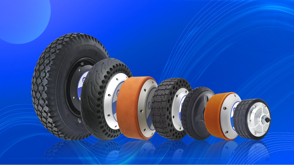 防静电轮胎在机器人轮毂电机中的应用