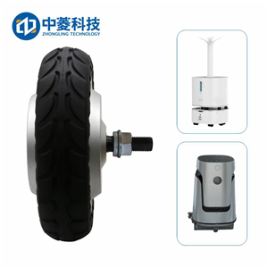 Zhongling Technology 8-inch 4096 V2.0 line servo wheel hub motor driver 24V DC robot AGV encoder